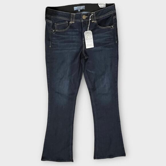 NWT Wit & Wisdom 'Ab'Solution Itty Bitty Bootcut Jeans Size 10 - Picture 2 of 9